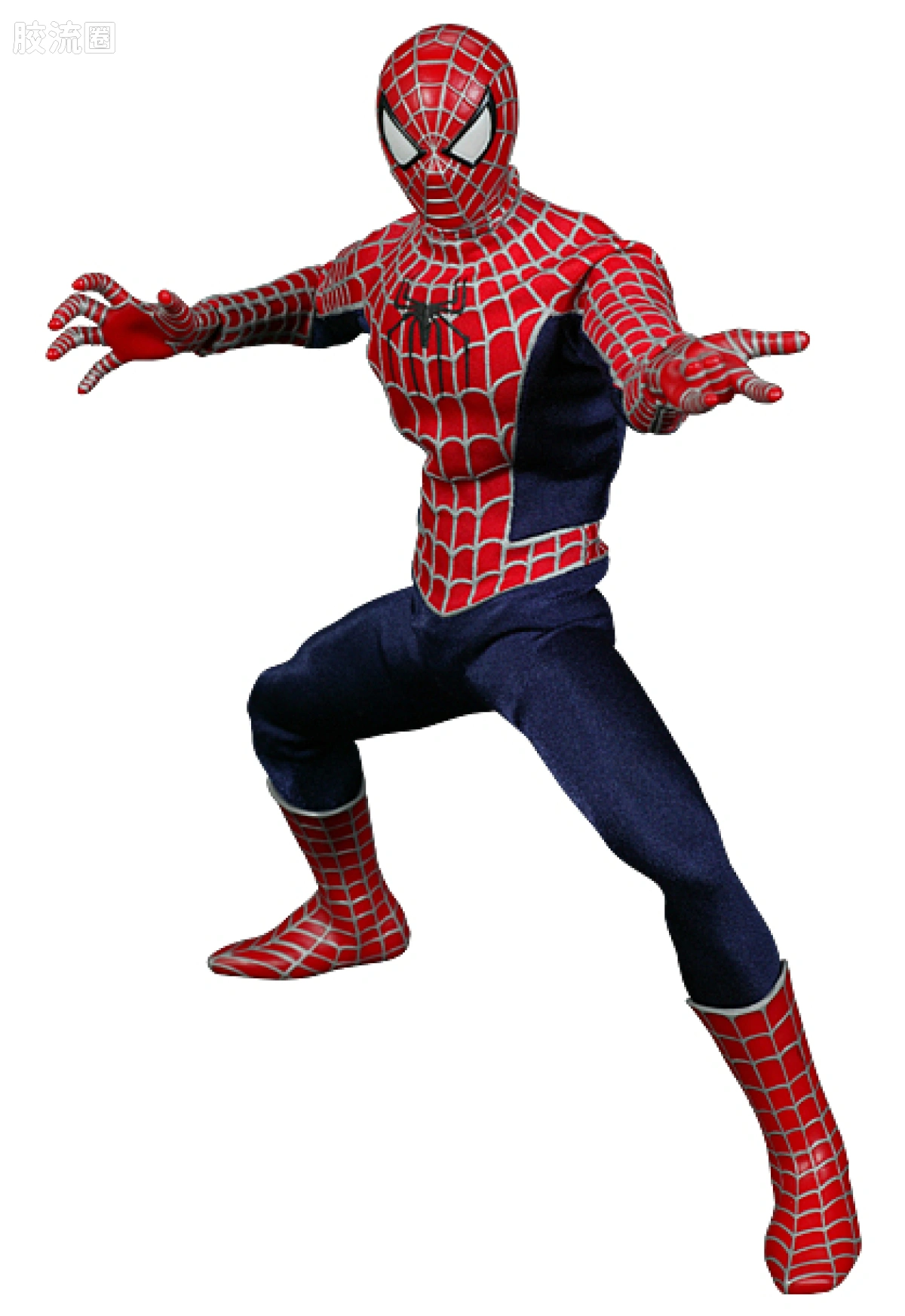 RAH12寸真人皮偶系列玩具 MARVEL角色 蜘蛛侠 - 图片