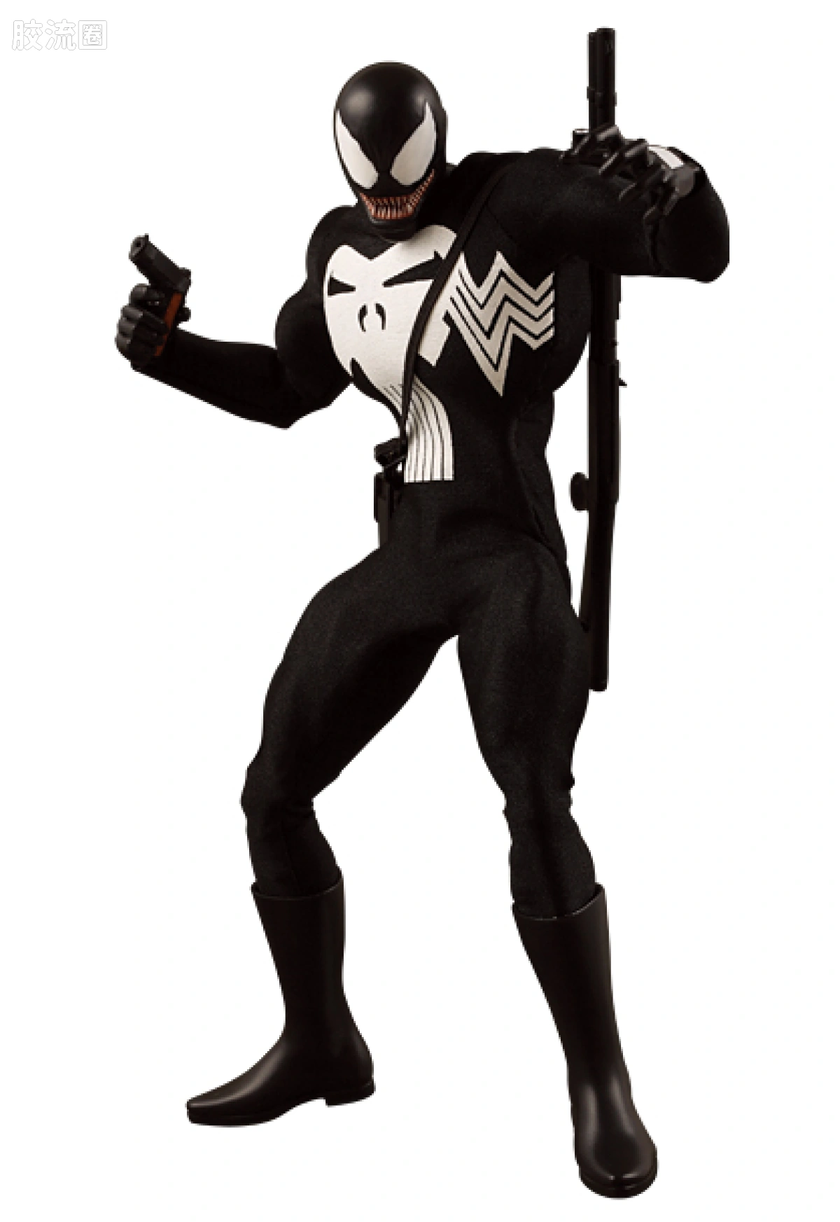 RAH12寸真人皮偶系列玩具 MARVEL角色 VENOM HAD POSSESSED THE PUNISHER - 图片