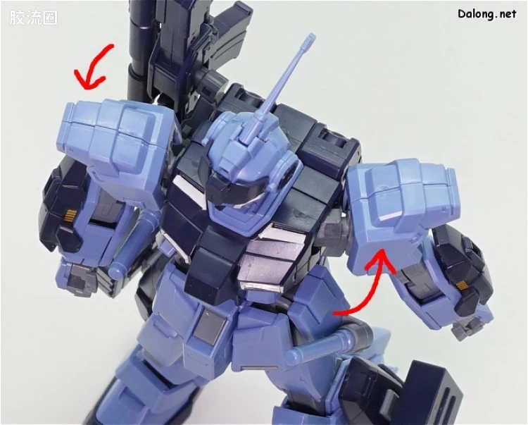 HGUC 网络限定版 RX-80PR 苍白骑士 陆战重装备式样 - 图片