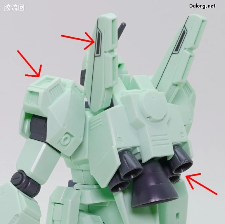 HGUC 网络限定版 RGM-89R 杰刚 Type A (F91 Ver.) - 图片