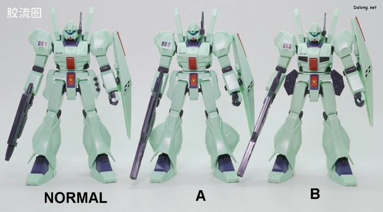 HGUC 网络限定版 RGM-89R 杰刚 Type A (F91 Ver.) - 图片