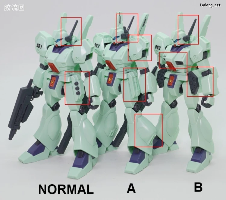 HGUC 网络限定版 RGM-89R 杰刚 Type A (F91 Ver.) - 图片