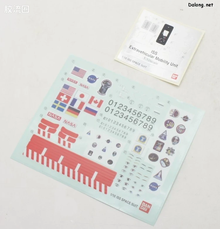 万代综合拼装模型系列 其他 ISS 船外活动用宇宙服 - 图片