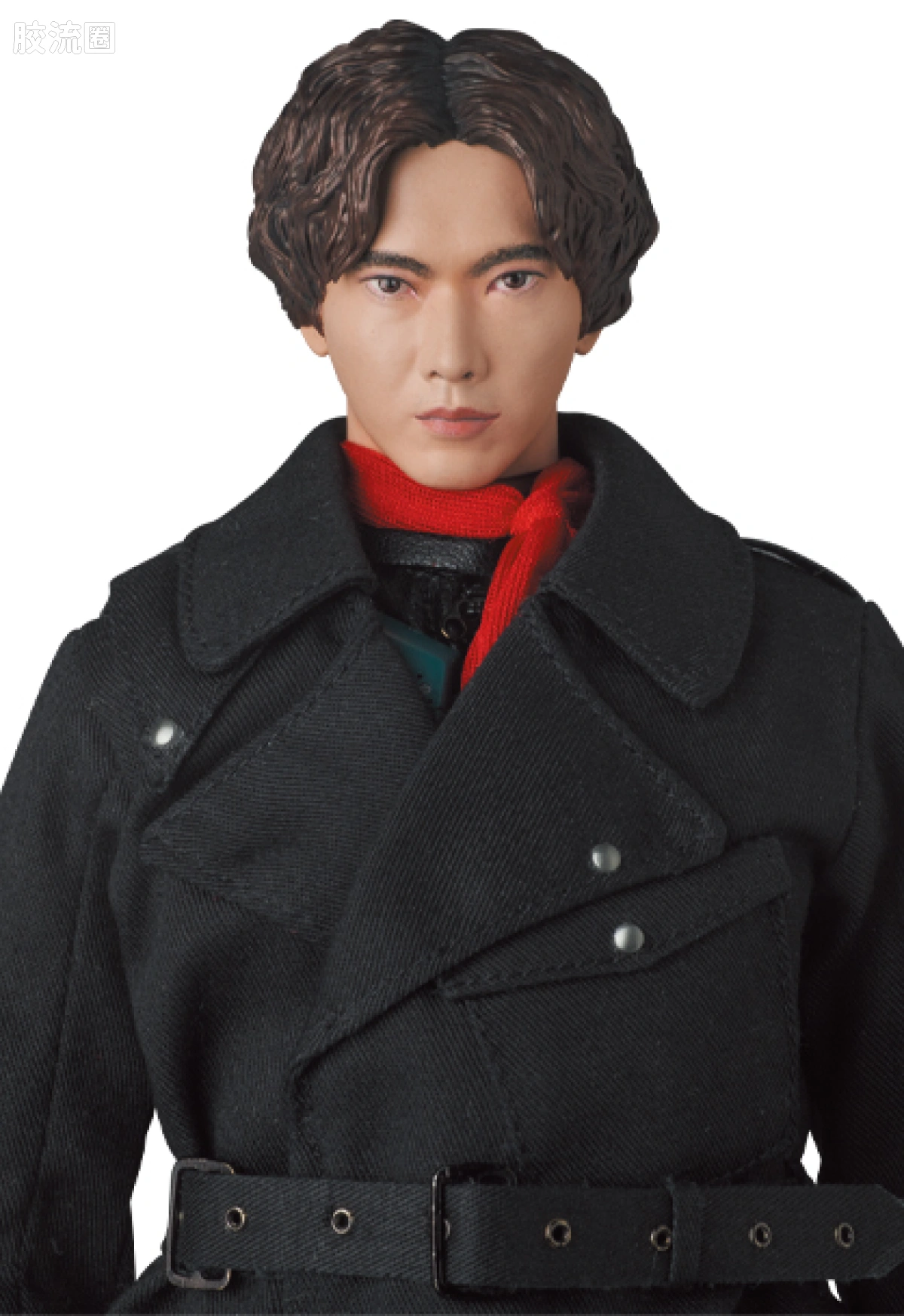 RAH12寸真人皮偶系列玩具 假面骑士 假面骑士第2号 (新·假面骑士) ​​ - 图片