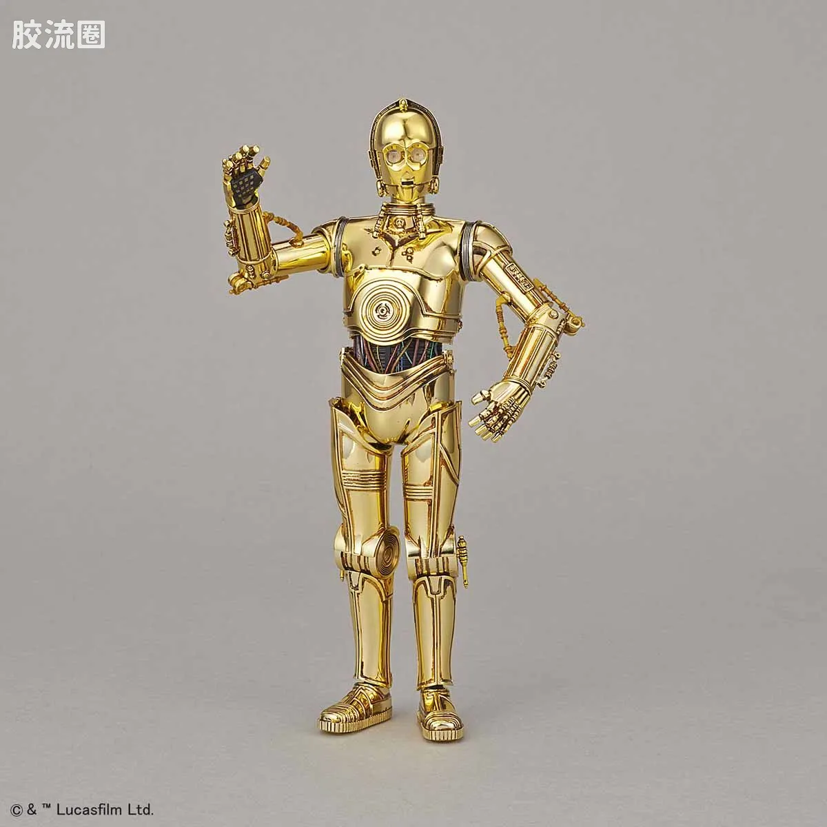 万代 星球大战系列拼装模型 机器人系列 1/12 C-3PO & R2-D2 - 图片