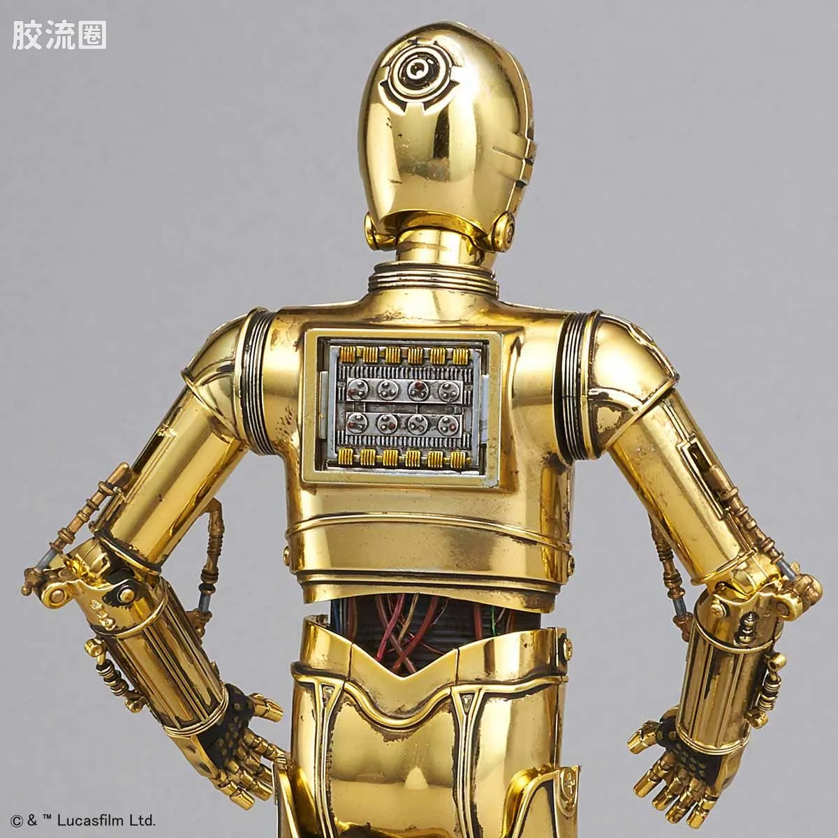 万代 星球大战系列拼装模型 机器人系列 1/12 C-3PO & R2-D2 - 图片