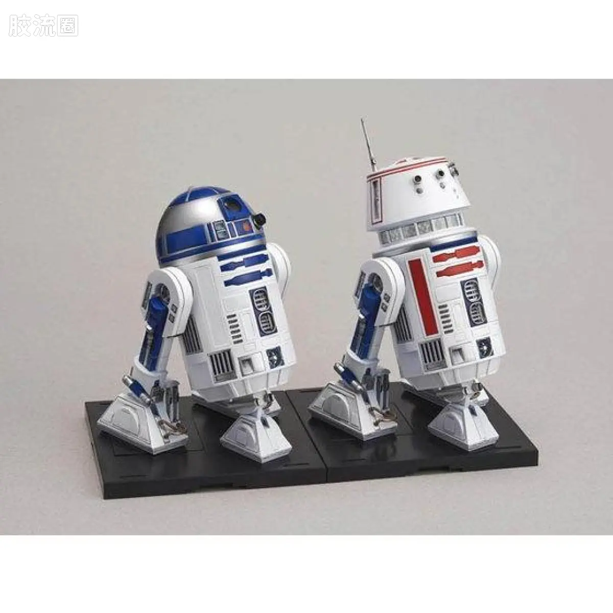 万代 星球大战系列拼装模型 机器人系列 1/12 R2-D2 & R5-4 - 图片