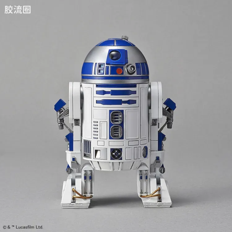 万代 星球大战系列拼装模型 机器人系列 1/12 R2-D2 火箭助推器ver. - 图片