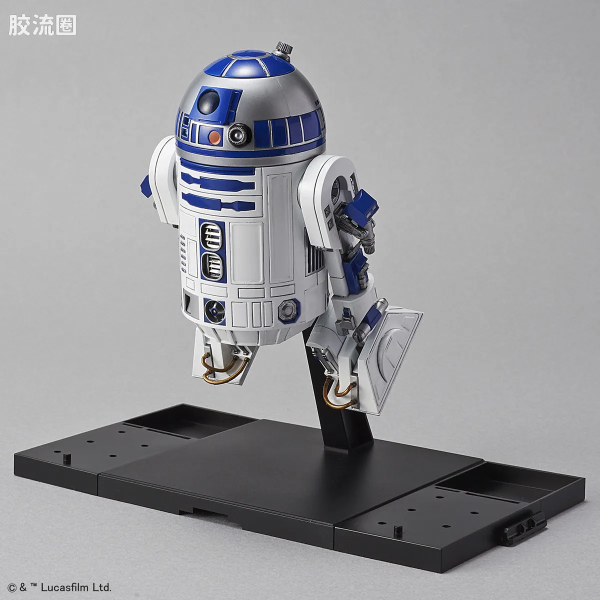万代 星球大战系列拼装模型 机器人系列 1/12 R2-D2 火箭助推器ver. - 图片