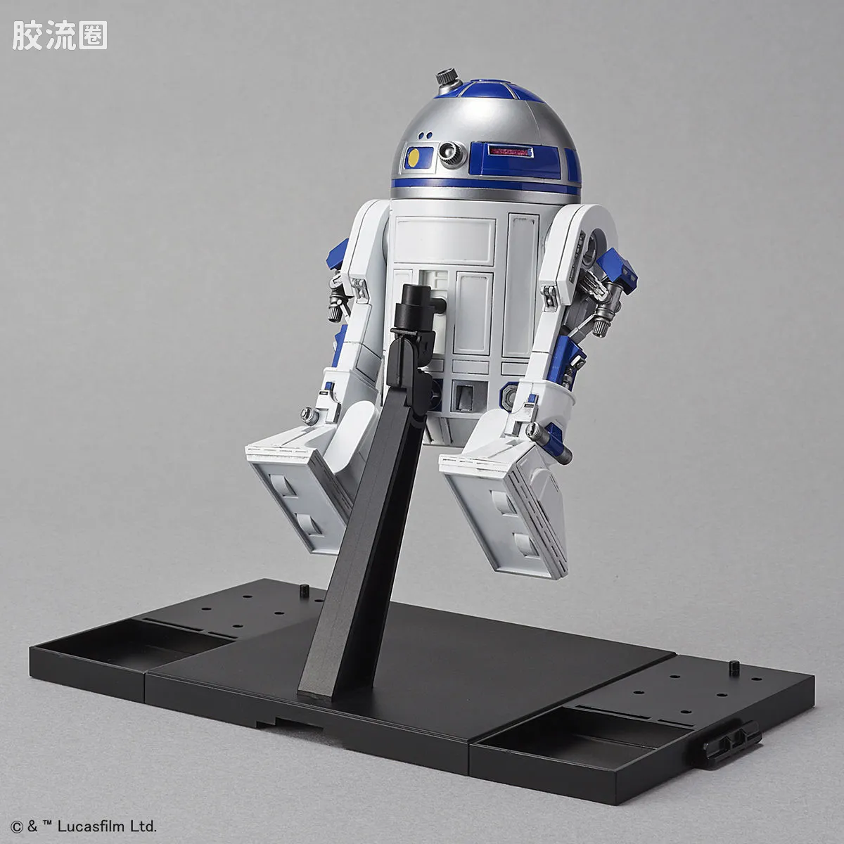 万代 星球大战系列拼装模型 机器人系列 1/12 R2-D2 火箭助推器ver. - 图片