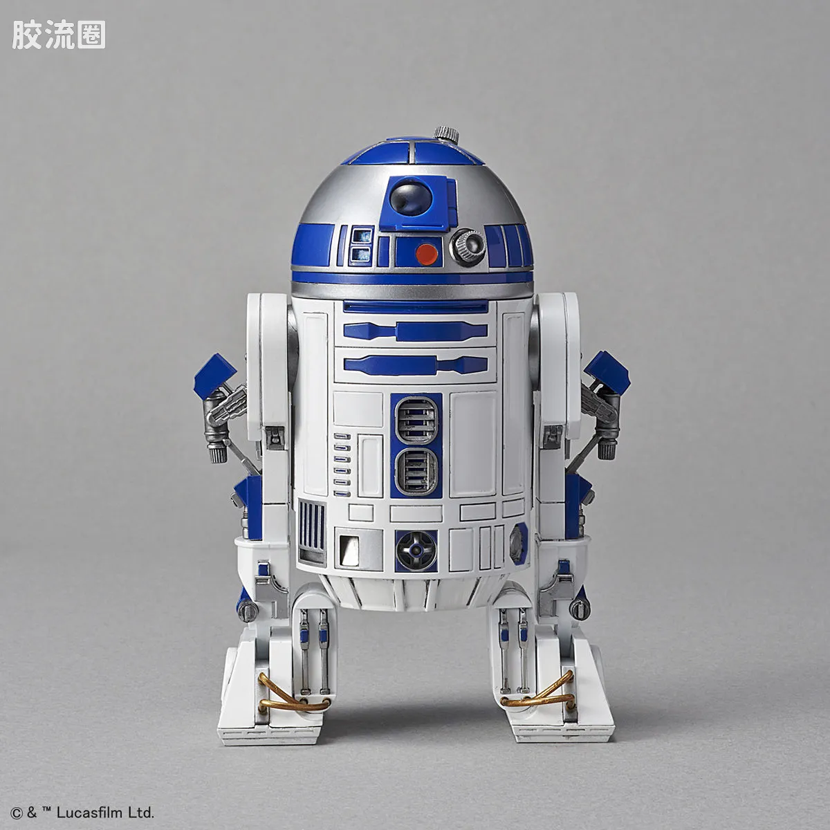 万代 星球大战系列拼装模型 机器人系列 1/12 R2-D2 火箭助推器ver. - 图片