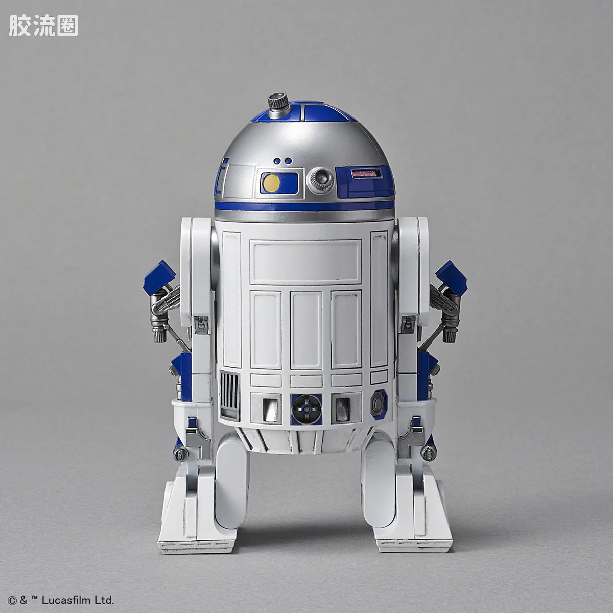 万代 星球大战系列拼装模型 机器人系列 1/12 R2-D2 火箭助推器ver. - 图片