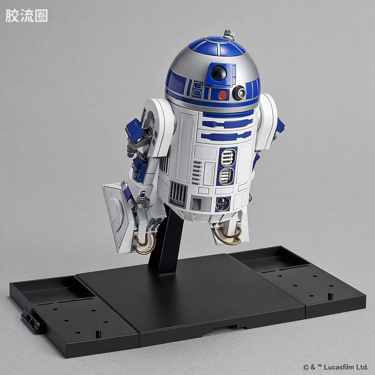 万代 星球大战系列拼装模型 机器人系列 1/12 R2-D2 火箭助推器ver. - 图片