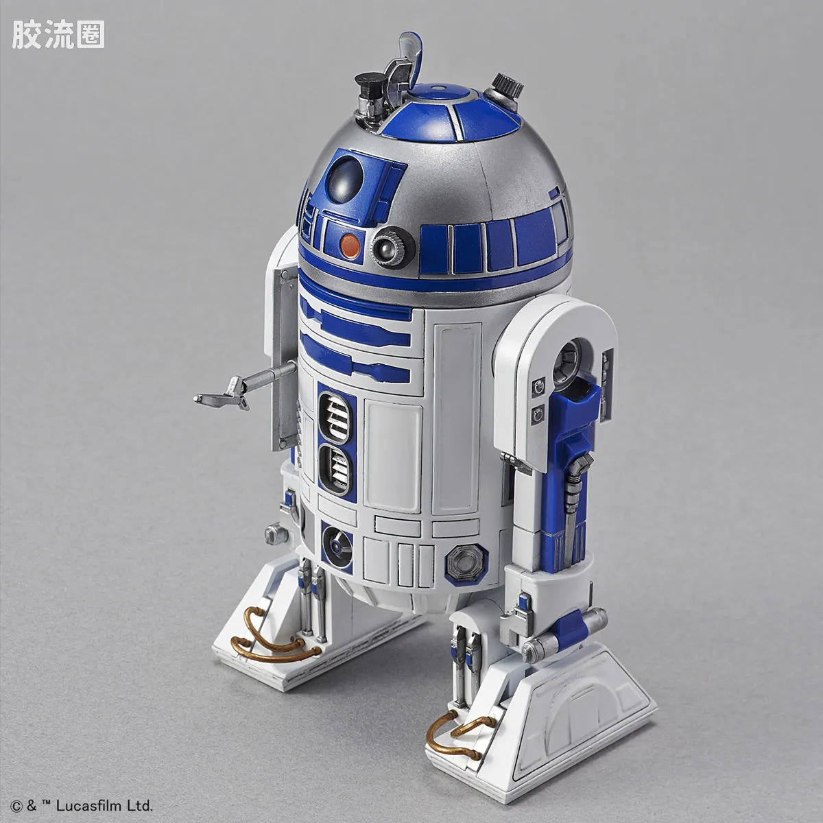 万代 星球大战系列拼装模型 机器人系列 1/12 R2-D2 火箭助推器ver. - 图片