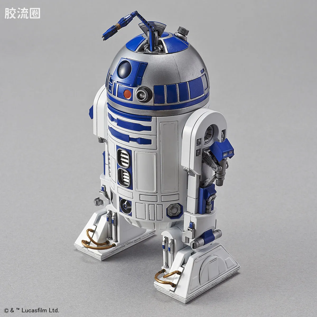 万代 星球大战系列拼装模型 机器人系列 1/12 R2-D2 火箭助推器ver. - 图片