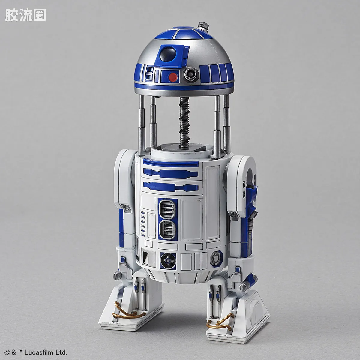 万代 星球大战系列拼装模型 机器人系列 1/12 R2-D2 火箭助推器ver. - 图片