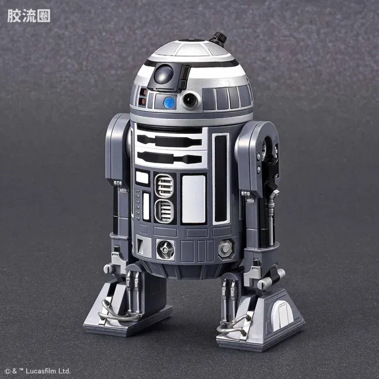 万代 星球大战系列拼装模型 机器人系列 1/12 R2-Q2 - 图片