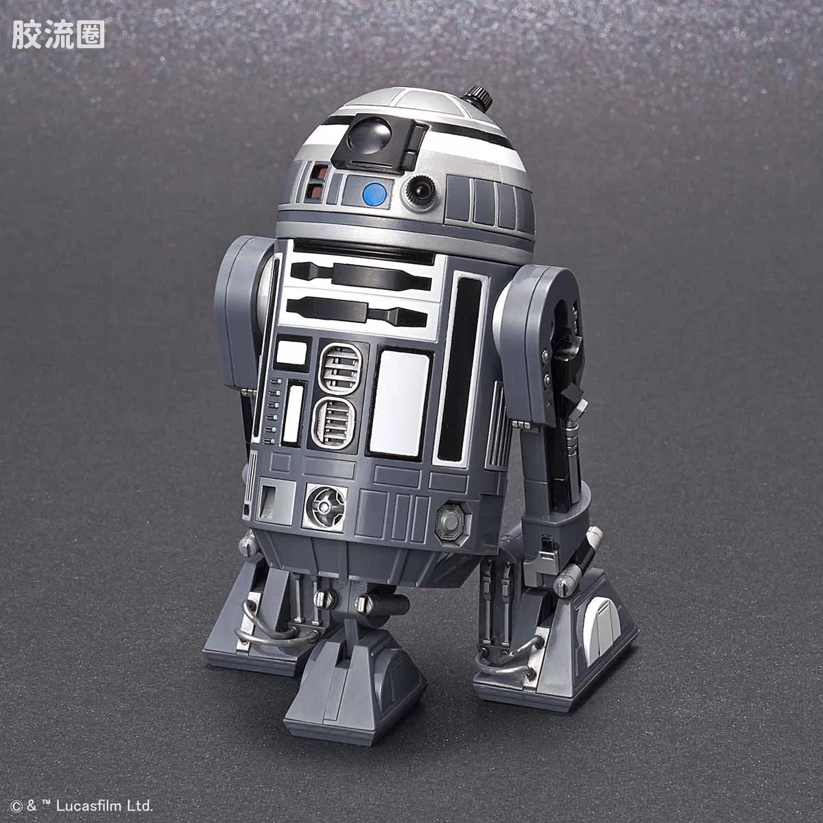 万代 星球大战系列拼装模型 机器人系列 1/12 R2-Q2 - 图片
