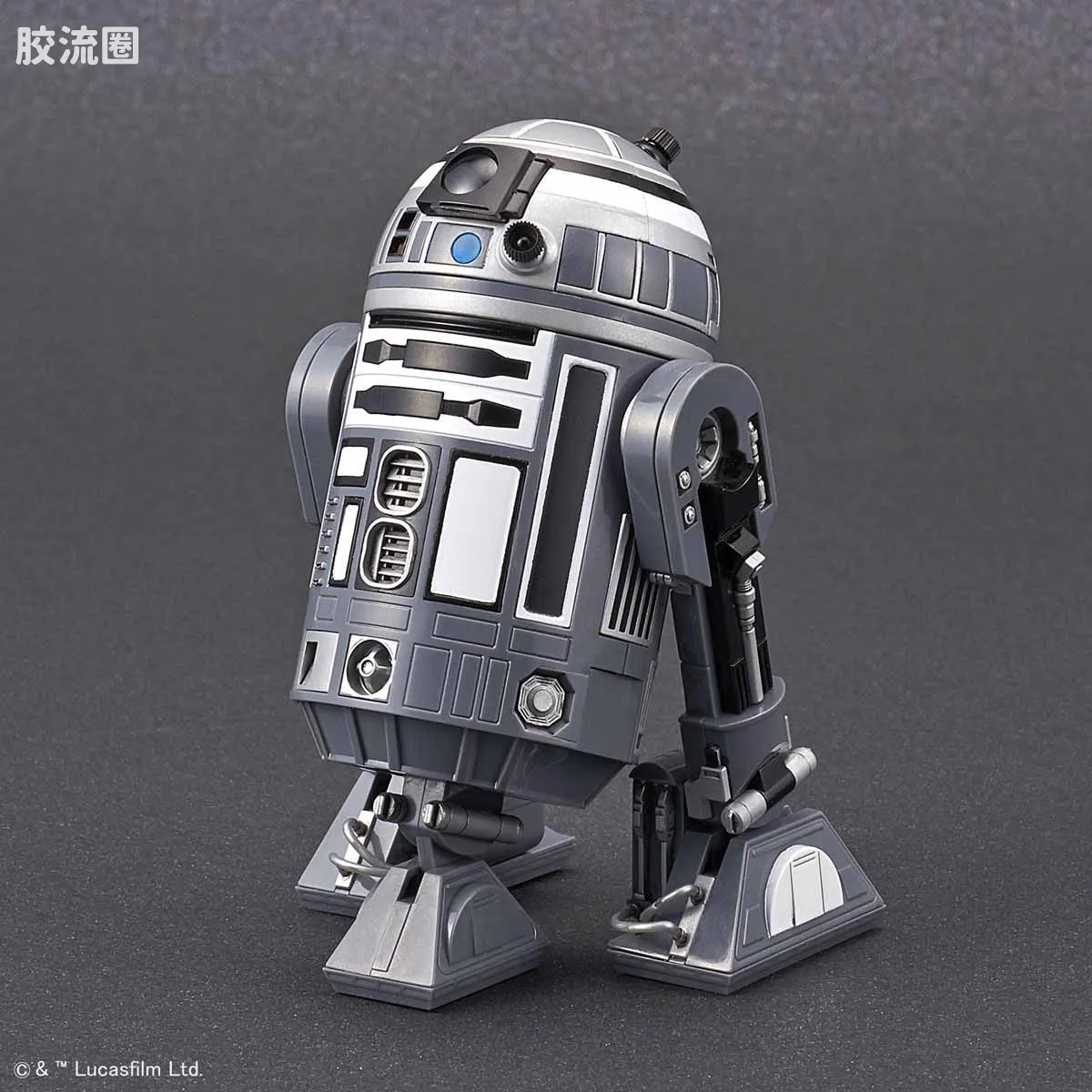 万代 星球大战系列拼装模型 机器人系列 1/12 R2-Q2 - 图片