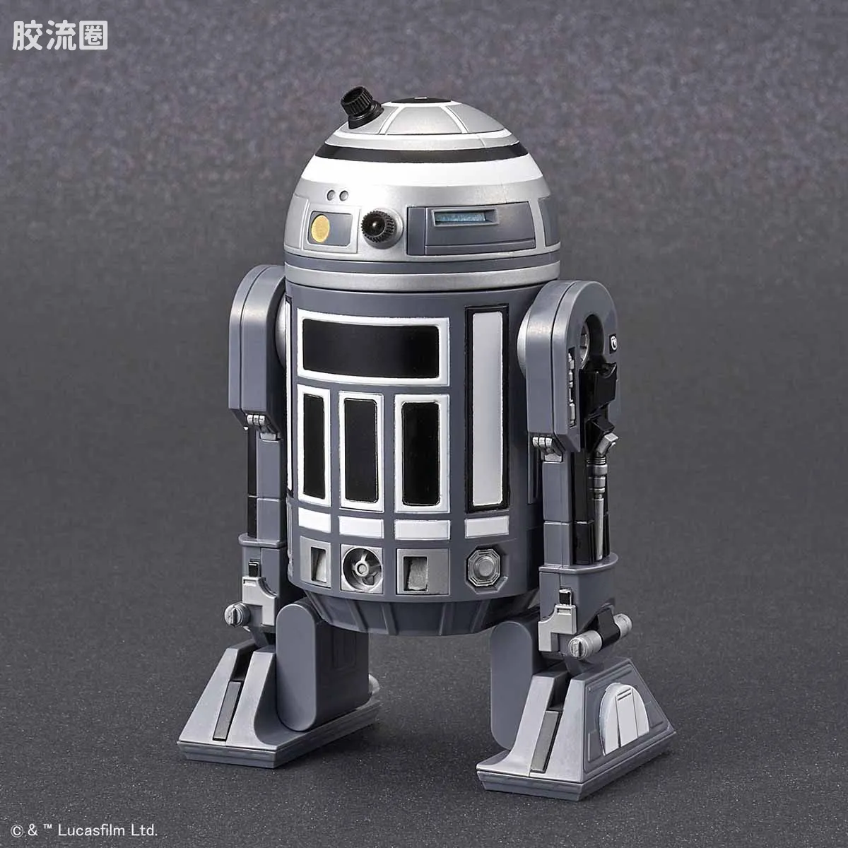万代 星球大战系列拼装模型 机器人系列 1/12 R2-Q2 - 图片