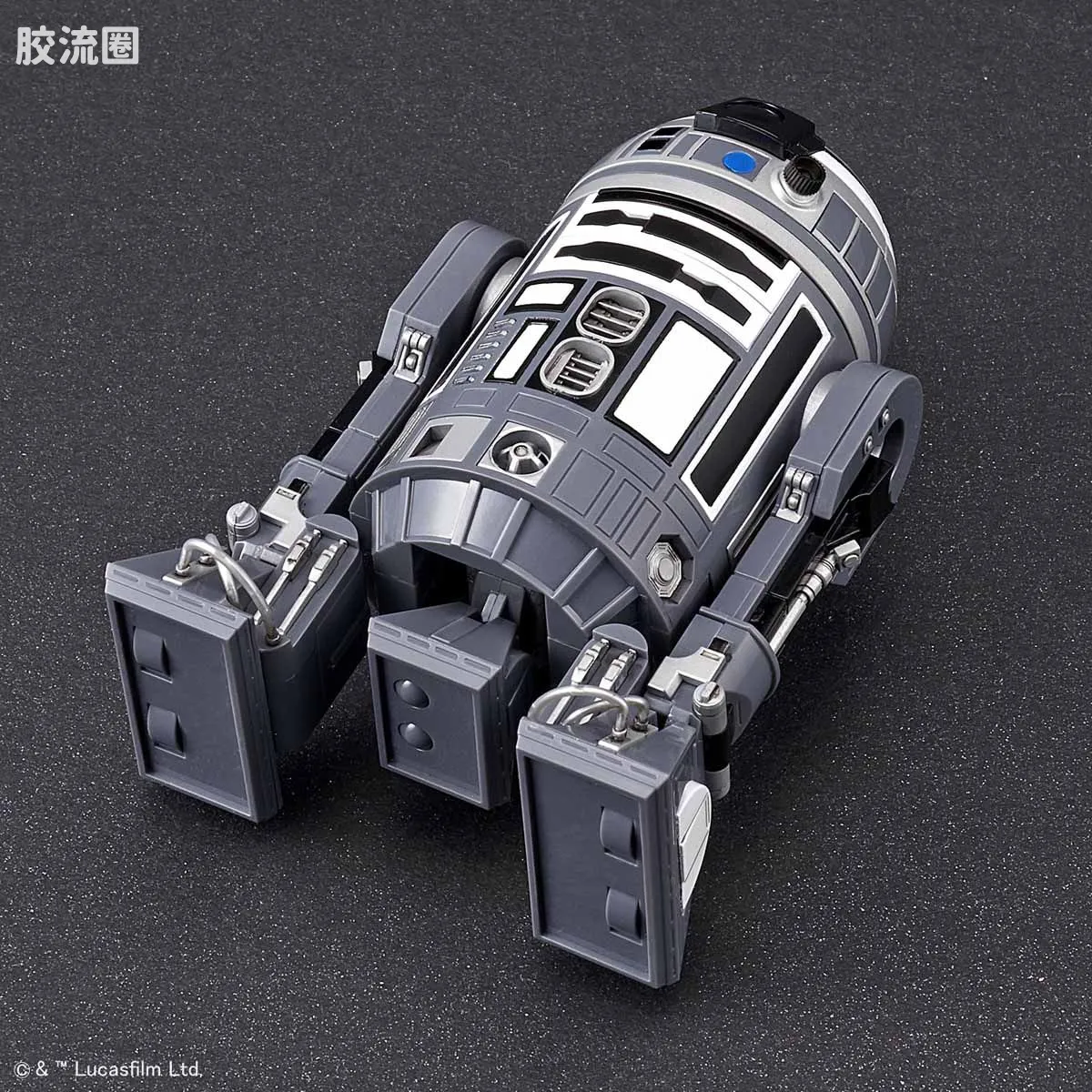 万代 星球大战系列拼装模型 机器人系列 1/12 R2-Q2 - 图片