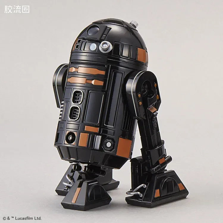 万代 星球大战系列拼装模型 机器人系列 1/12 R2-Q5 - 图片