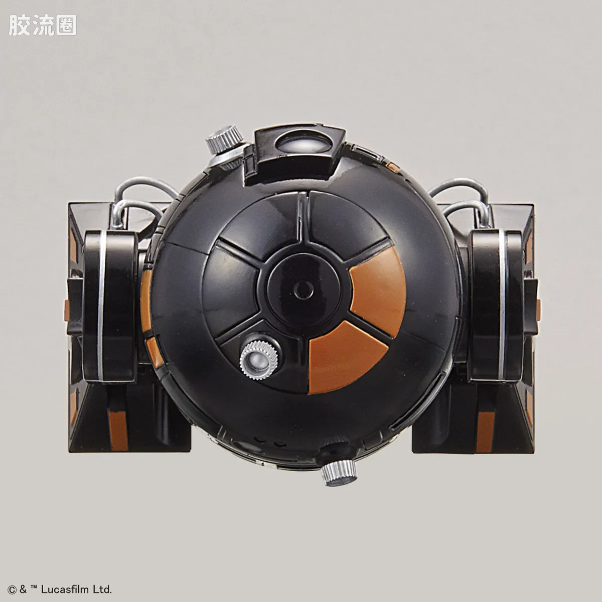 万代 星球大战系列拼装模型 机器人系列 1/12 R2-Q5 - 图片