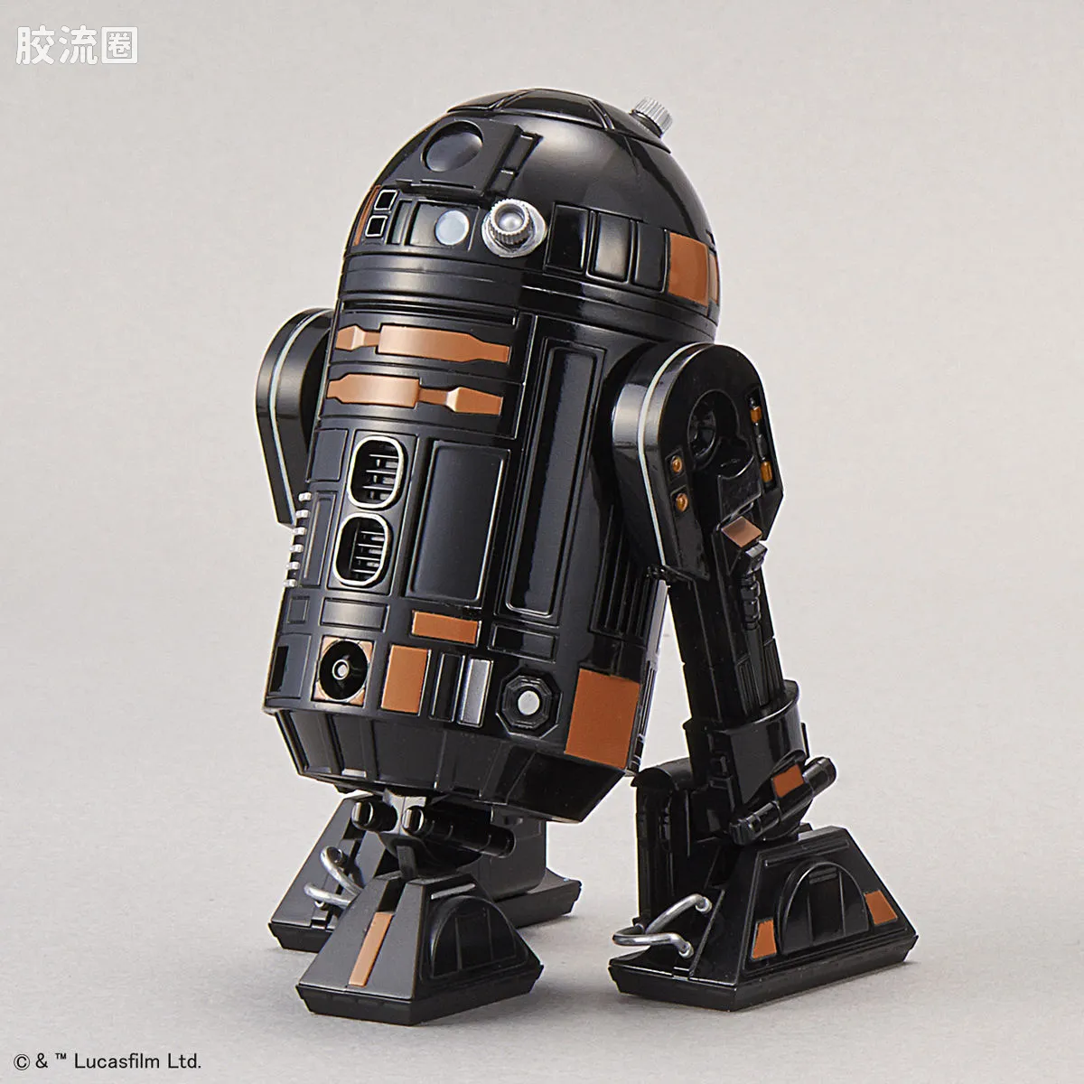 万代 星球大战系列拼装模型 机器人系列 1/12 R2-Q5 - 图片