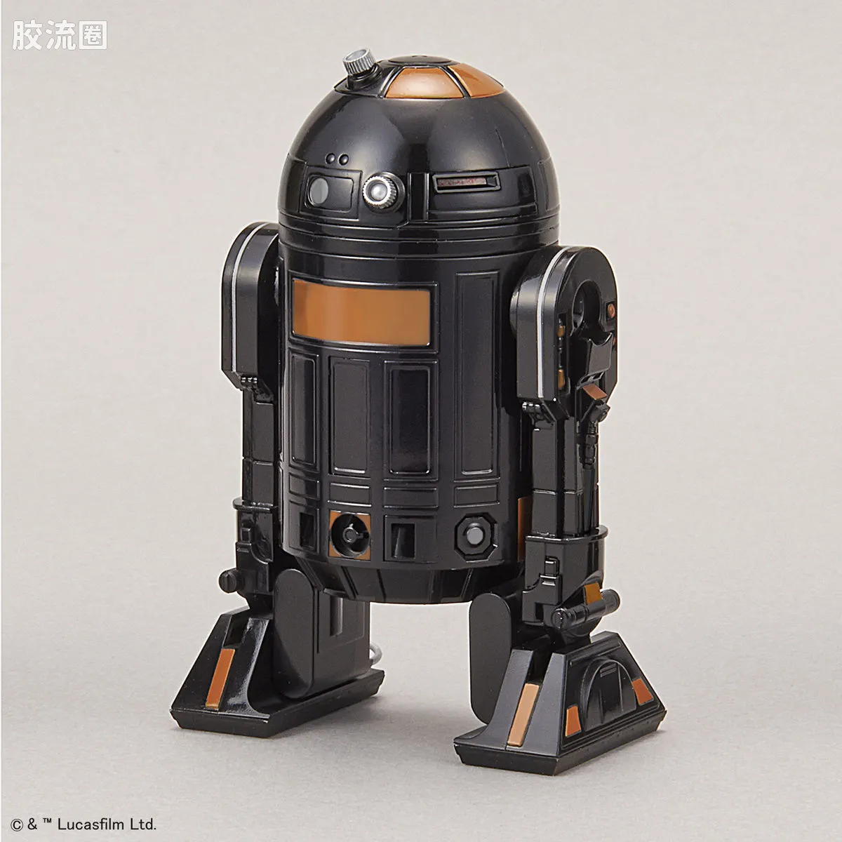 万代 星球大战系列拼装模型 机器人系列 1/12 R2-Q5 - 图片