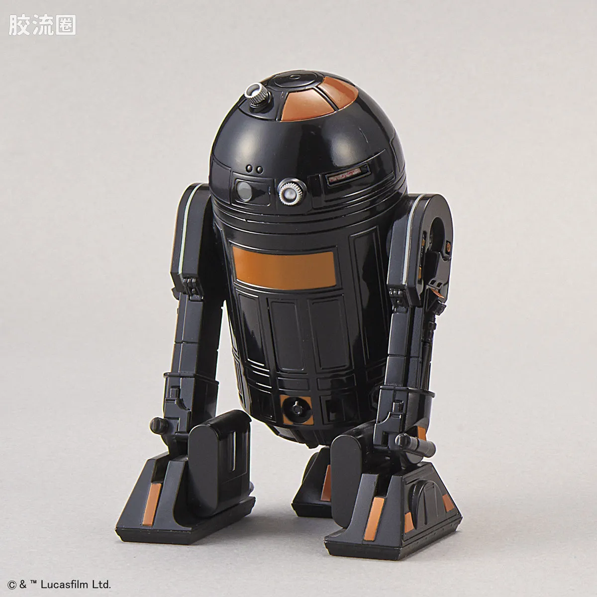 万代 星球大战系列拼装模型 机器人系列 1/12 R2-Q5 - 图片
