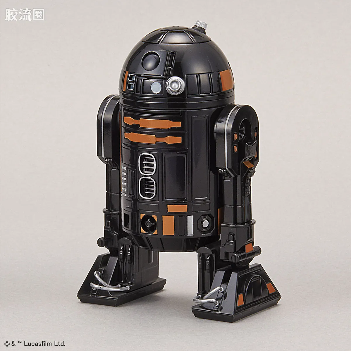 万代 星球大战系列拼装模型 机器人系列 1/12 R2-Q5 - 图片