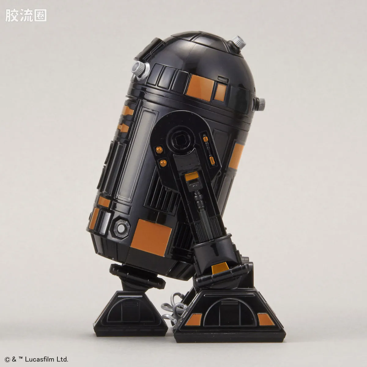 万代 星球大战系列拼装模型 机器人系列 1/12 R2-Q5 - 图片