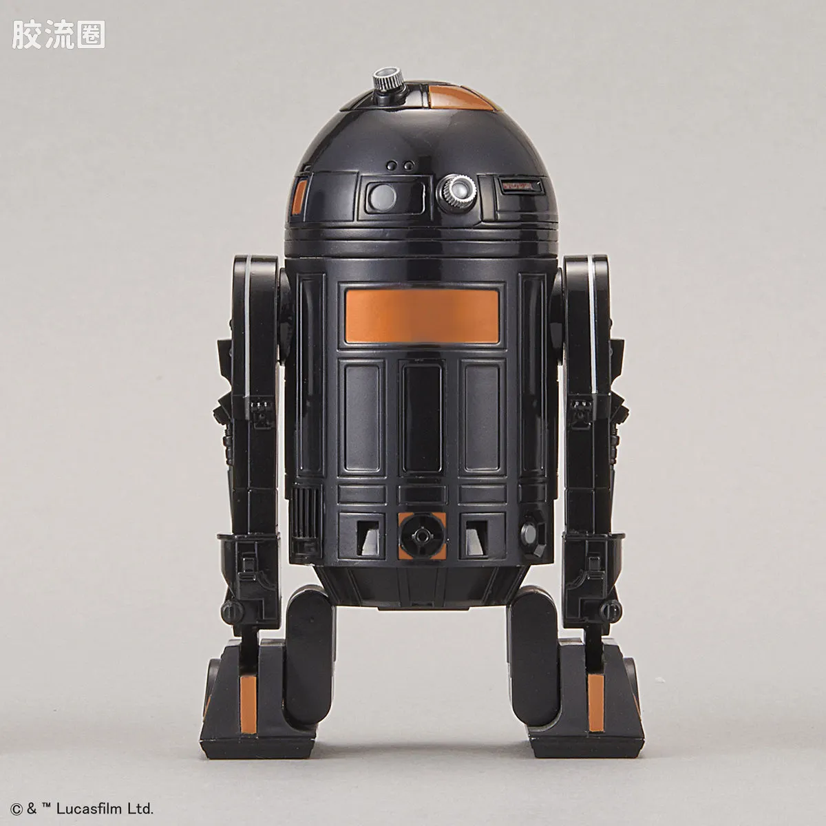 万代 星球大战系列拼装模型 机器人系列 1/12 R2-Q5 - 图片