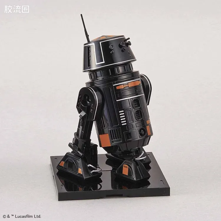 万代 星球大战系列拼装模型 机器人系列 1/12 R5-J2 - 图片