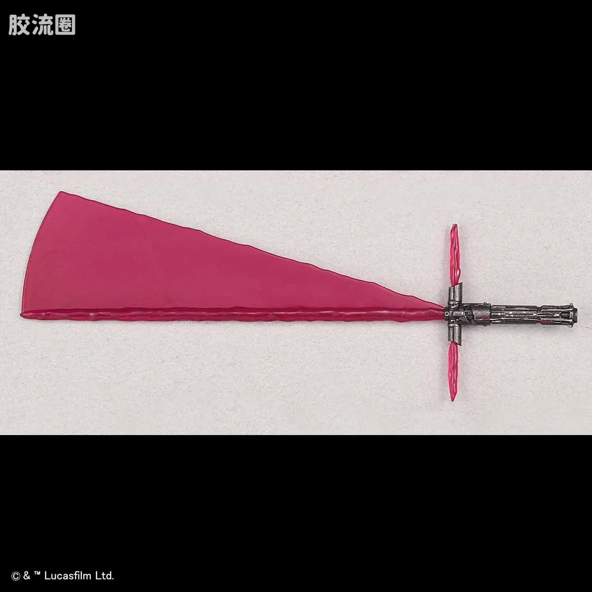 万代 星球大战系列拼装模型 人物系列 1/12 凯洛·伦 天行者崛起Ver. - 图片