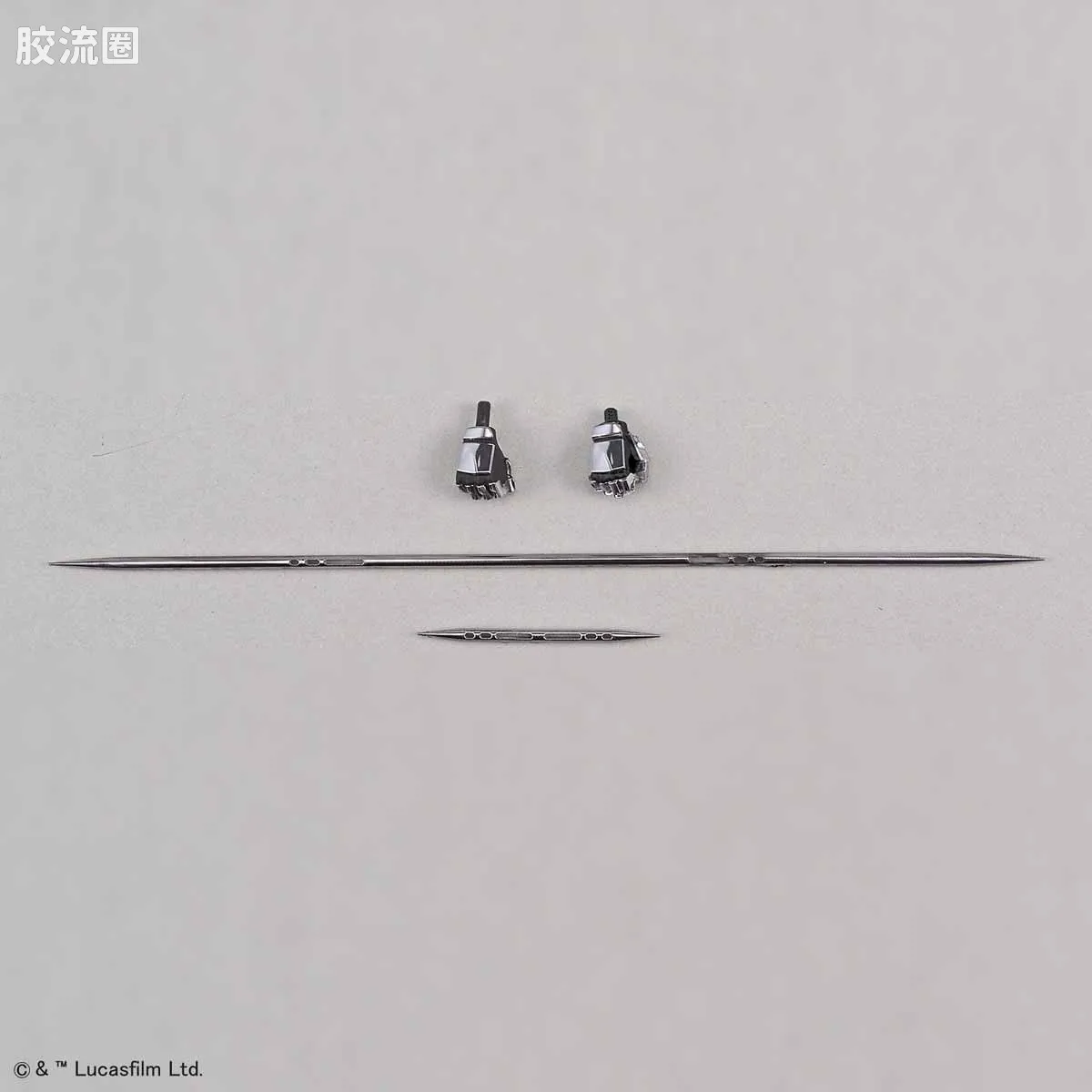 万代 星球大战系列拼装模型 人物系列 1/12 法斯马队长 - 图片