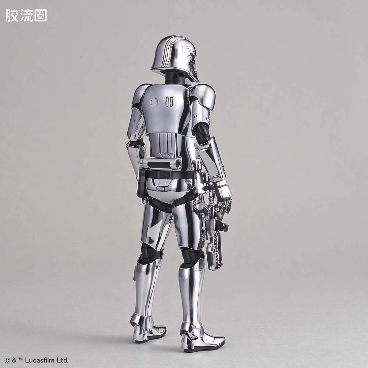 万代 星球大战系列拼装模型 人物系列 1/12 法斯马队长 - 图片