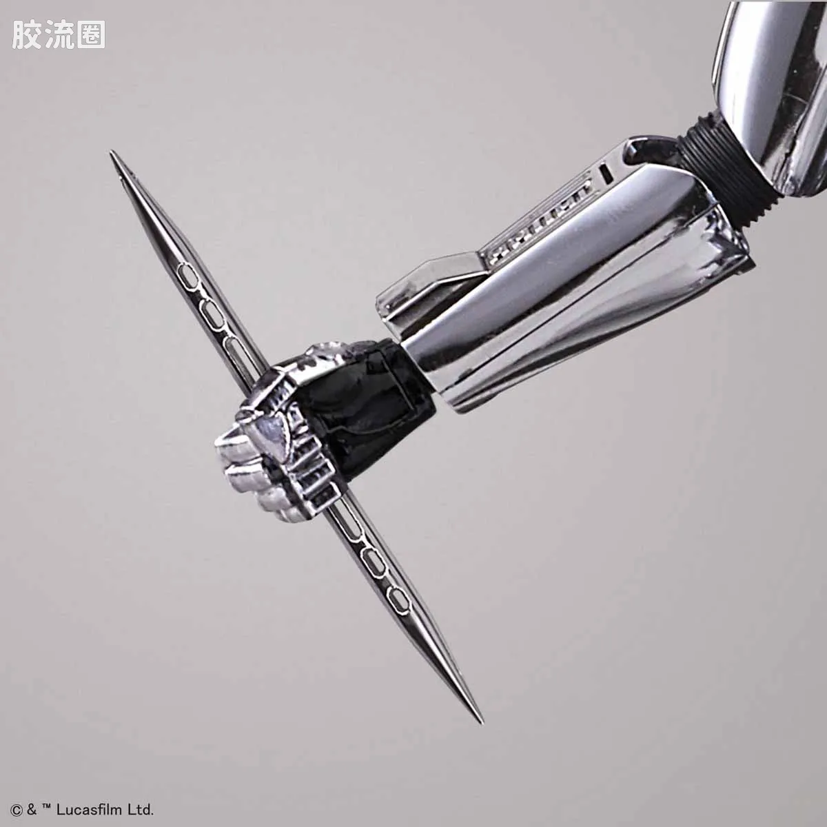 万代 星球大战系列拼装模型 人物系列 1/12 法斯马队长 - 图片
