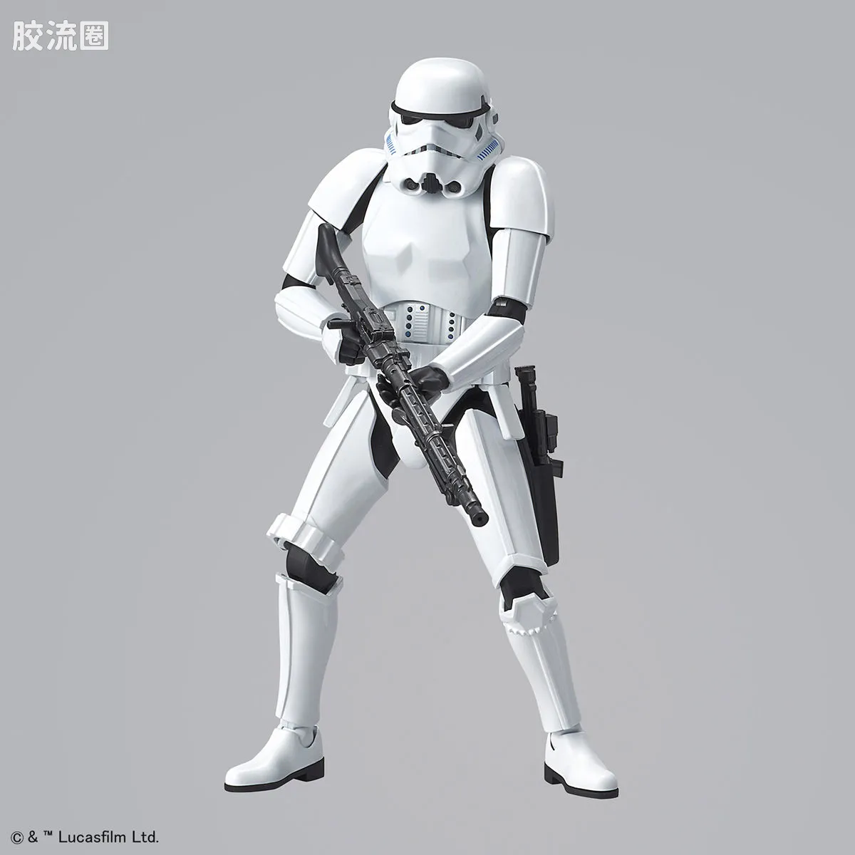 万代 星球大战系列拼装模型 人物系列 1/12 韩索罗 帝国冲锋队Ver. - 图片