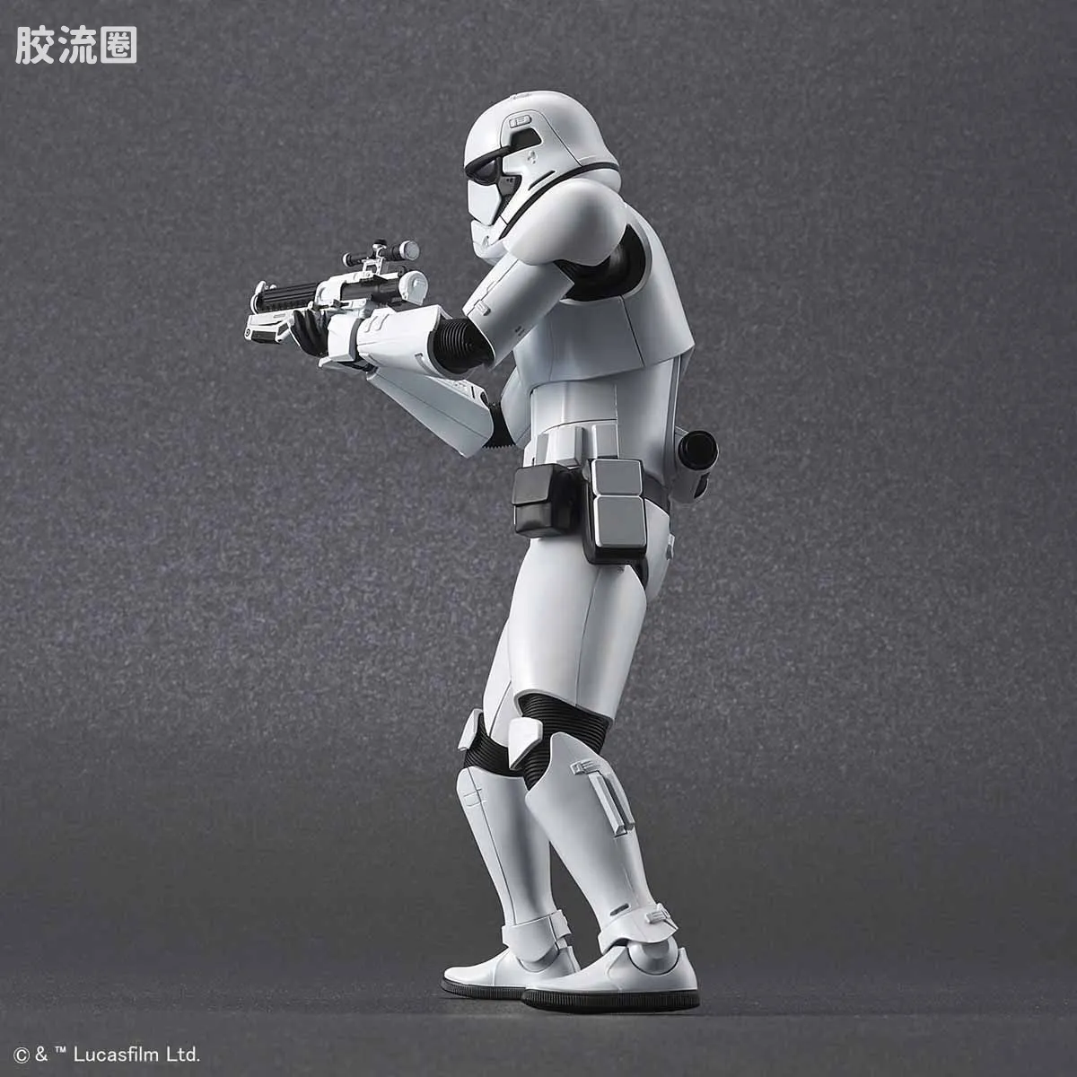 万代 星球大战系列拼装模型 人物系列 1/12 第一秩序暴风兵 天行者崛起Ver. - 图片