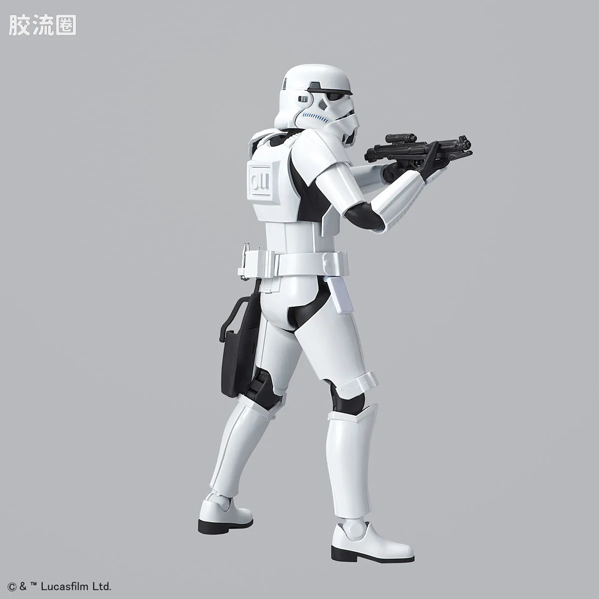 万代 星球大战系列拼装模型 人物系列 1/12 卢克 帝国冲锋队Ver. - 图片