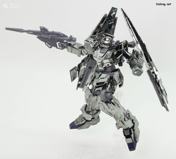HGUC 网络限定版 独角兽3号机PHENEX type RC (独角兽模式) 电镀银Ver. - 图片