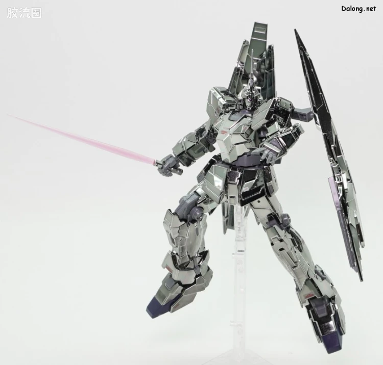 HGUC 网络限定版 独角兽3号机PHENEX type RC (独角兽模式) 电镀银Ver. - 图片