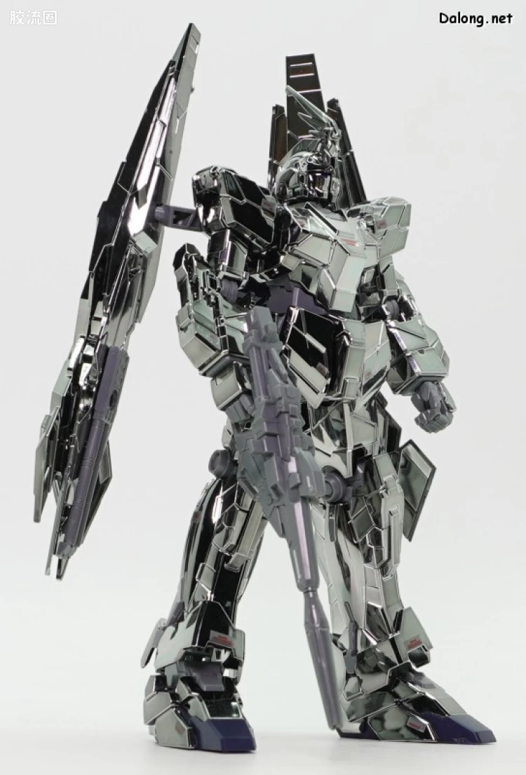 HGUC 网络限定版 独角兽3号机PHENEX type RC (独角兽模式) 电镀银Ver. - 图片