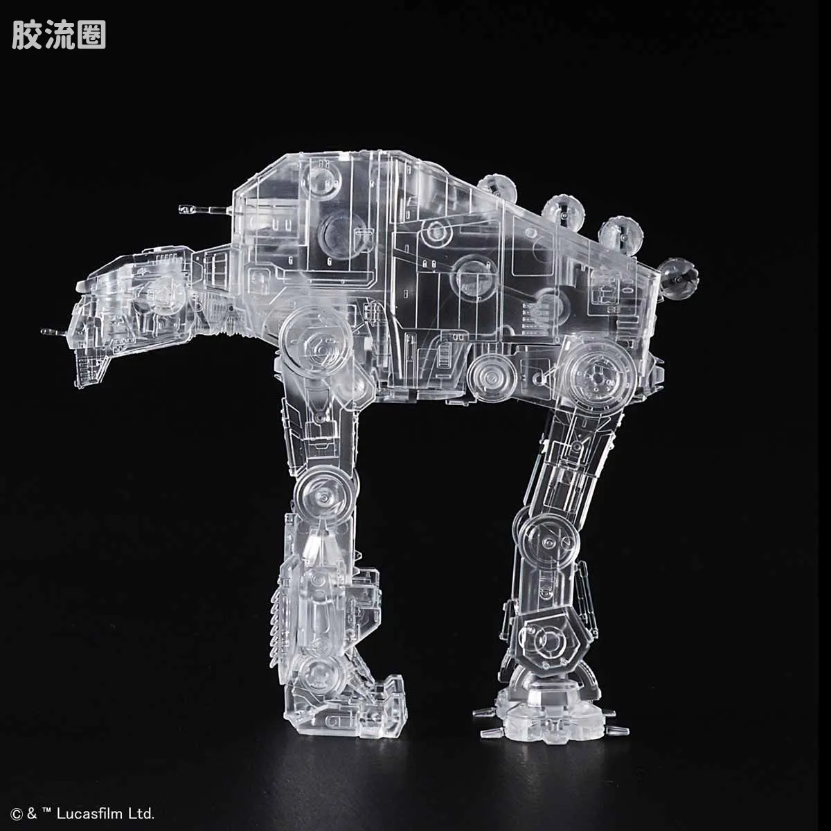 万代 星球大战系列拼装模型 Vehicle Model系列 1/144&1/350&1/540 载具套装(透明版) - 图片