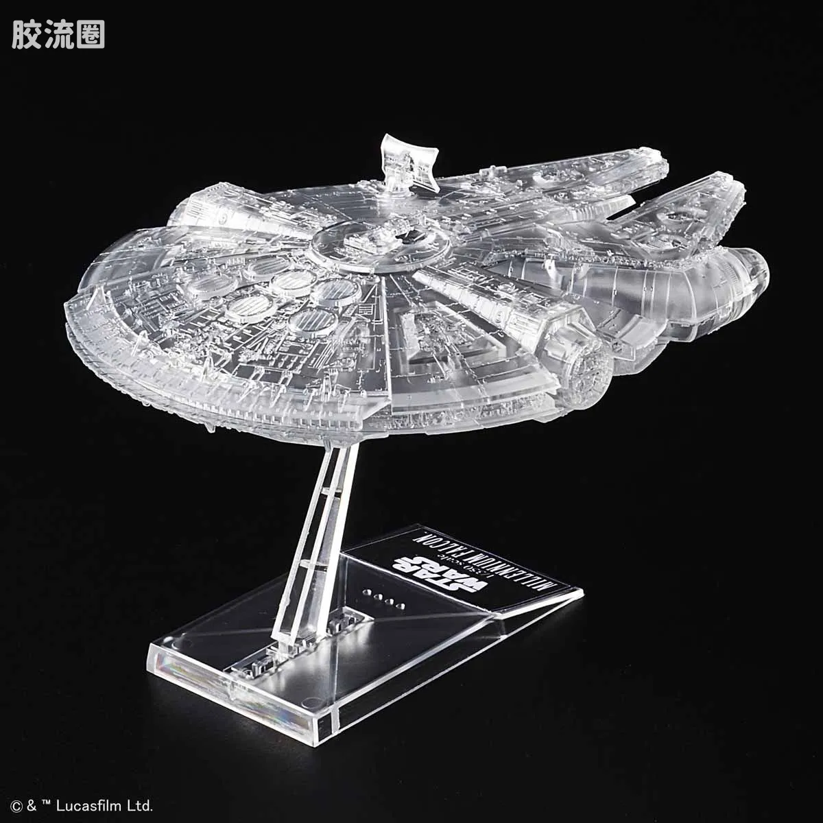 万代 星球大战系列拼装模型 Vehicle Model系列 1/144&1/350&1/540 载具套装(透明版) - 图片