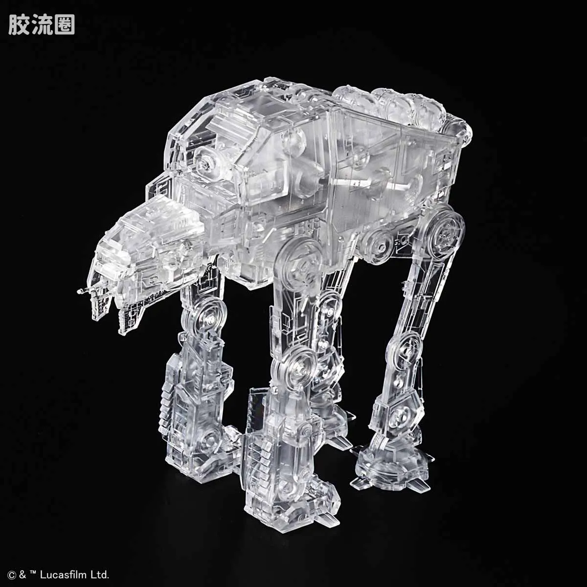 万代 星球大战系列拼装模型 Vehicle Model系列 1/144&1/350&1/540 载具套装(透明版) - 图片