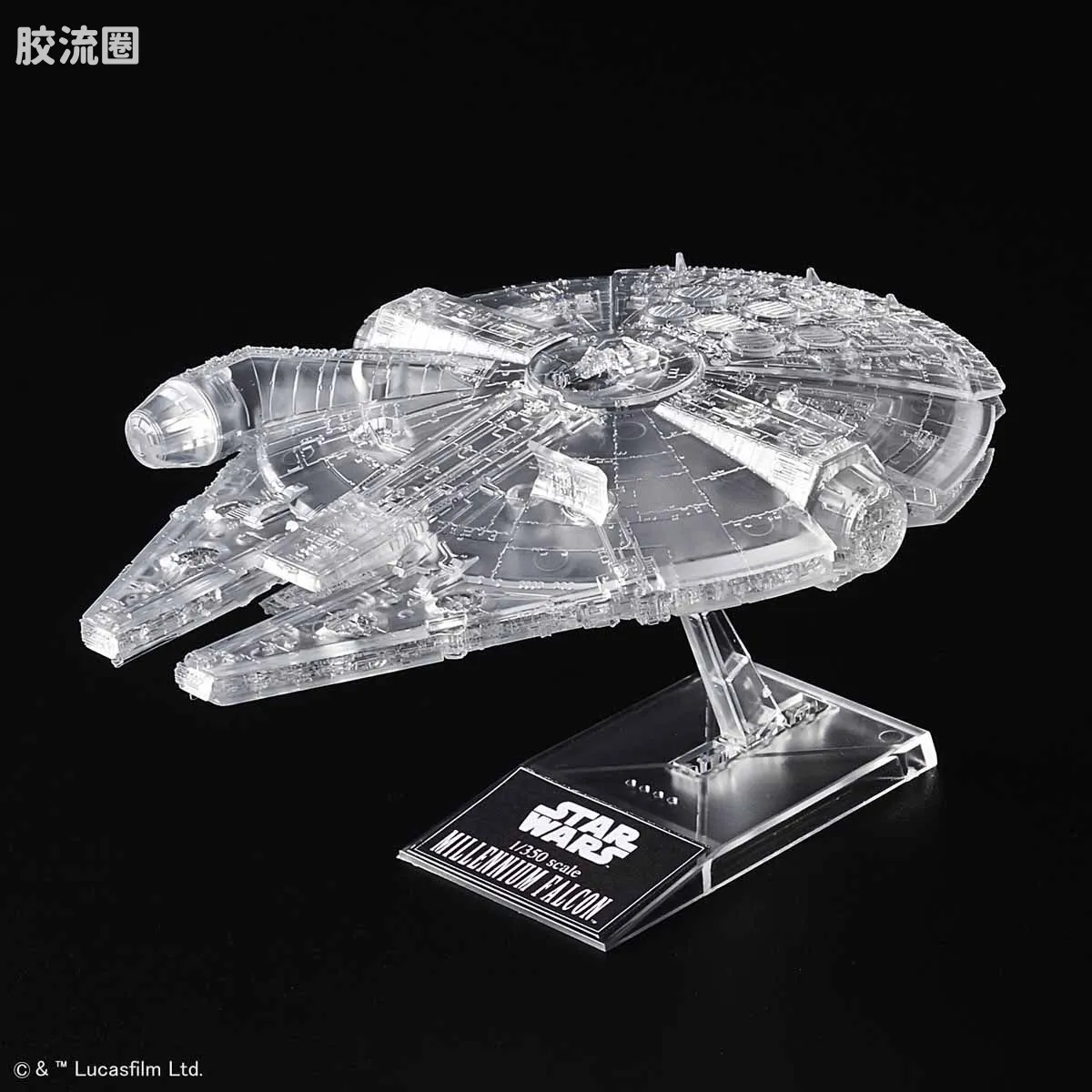 万代 星球大战系列拼装模型 Vehicle Model系列 1/144&1/350&1/540 载具套装(透明版) - 图片