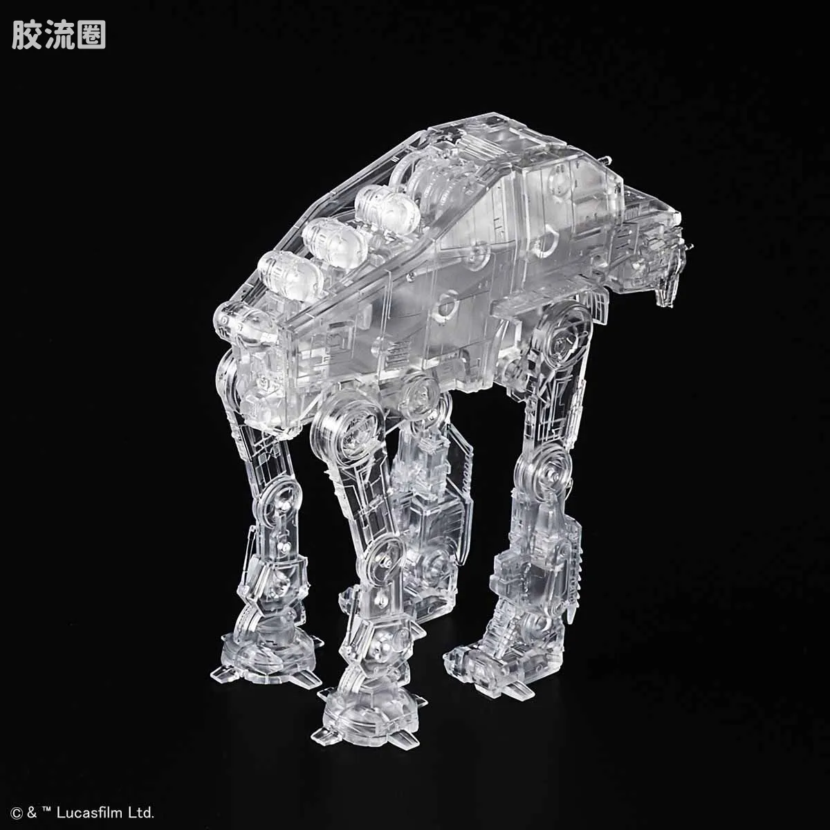 万代 星球大战系列拼装模型 Vehicle Model系列 1/144&1/350&1/540 载具套装(透明版) - 图片
