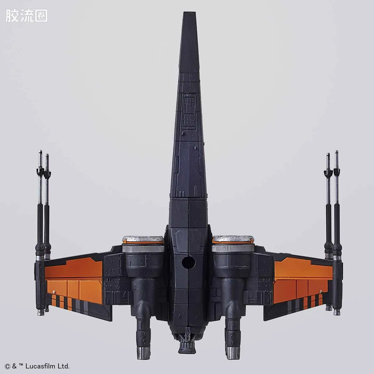 万代 星球大战系列拼装模型 载具系列 1/144 & 1/350 抵抗军飞行器套装 - 图片